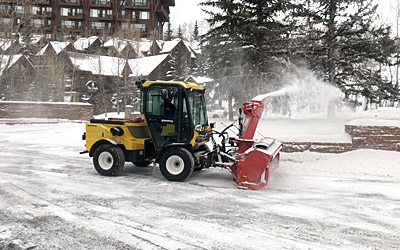 Telluride Snow Removal Parking Lot